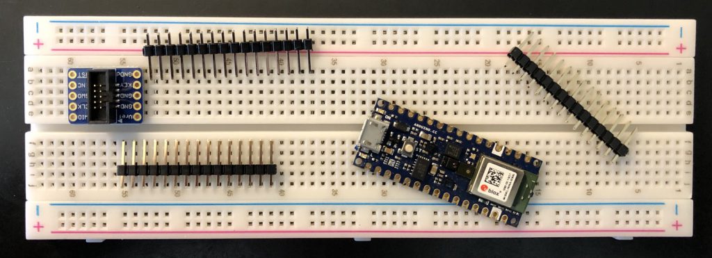 Breadboard and parts